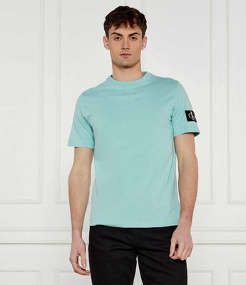 T-shirt męski wiosenny casualowy Calvin Klein Jeans ze sklepu: Gomez Fashion Store w kategorii: T-shirty męskie - zdjęcie 874714-BD9-10338_CJ252M000082W61