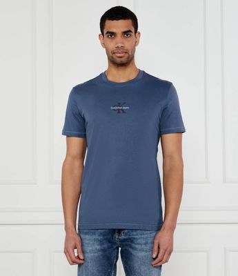 Calvin Klein Jeans - T-shirt męski casual ze sklepu: Gomez Fashion Store w kategorii: T-shirty męskie - zdjęcie 874714-BD9-10338_CJ252M000087133