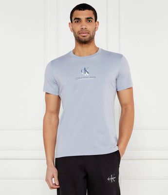 T-shirt męski na wiosnę Calvin Klein Jeans ze sklepu: Gomez Fashion Store w kategorii: T-shirty męskie - zdjęcie 874714-BD9-10338_CJ252M000089W63