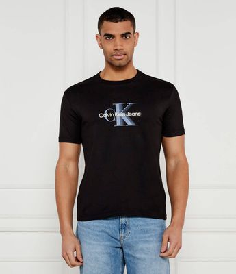 T-shirt męski młodzieżowy Calvin Klein Jeans ze sklepu: Gomez Fashion Store w kategorii: T-shirty męskie - zdjęcie 874714-BD9-10338_CJ252M000090A81