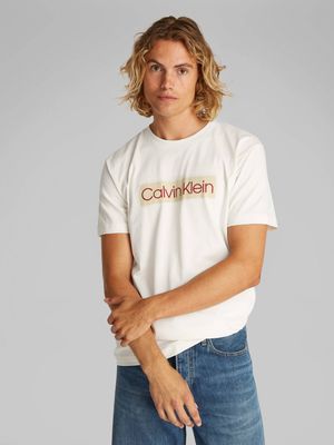 T-shirt męski Calvin Klein Jeans ze sklepu: Gomez Fashion Store w kategorii: T-shirty męskie - zdjęcie 874714-BD9-10338_CJ252M000091B77