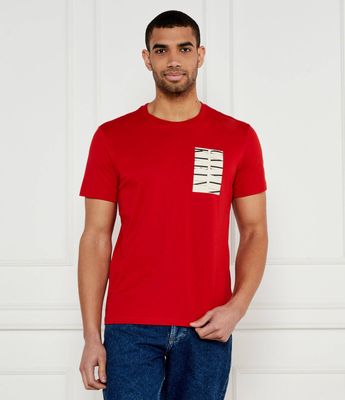 T-shirt męski młodzieżowy Calvin Klein Jeans ze sklepu: Gomez Fashion Store w kategorii: T-shirty męskie - zdjęcie 874714-BD9-10338_CJ252M000093W66