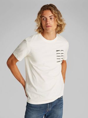 T-shirt męski wiosenny Calvin Klein Jeans ze sklepu: Gomez Fashion Store w kategorii: T-shirty męskie - zdjęcie 874714-BD9-10338_CJ252M000093B77