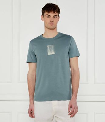 T-shirt męski młodzieżowy Calvin Klein Jeans ze sklepu: Gomez Fashion Store w kategorii: T-shirty męskie - zdjęcie 874714-BD9-10338_CJ252M000094W45