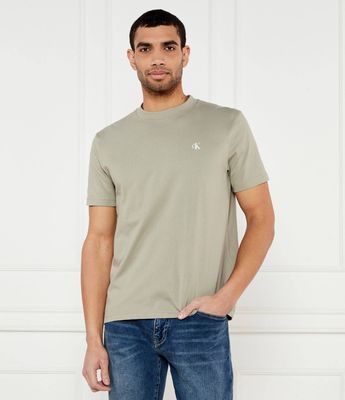 T-shirt męski casualowy na wiosnę Calvin Klein Jeans ze sklepu: Gomez Fashion Store w kategorii: T-shirty męskie - zdjęcie 874714-BD9-10338_CJ252M000095W69