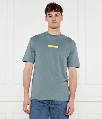 T-shirt męski na wiosnę Calvin Klein Jeans ze sklepu: Gomez Fashion Store w kategorii: T-shirty męskie - zdjęcie 874714-BD9-10338_CJ252M000096W45