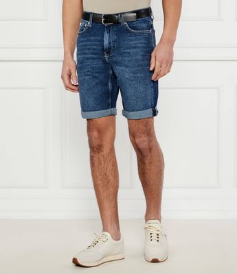 Spodenki męskie na wiosnę casualowe Calvin Klein Jeans ze sklepu: Gomez Fashion Store w kategorii: Spodenki męskie - zdjęcie 874714-BD9-10338_CJ252M000099197
