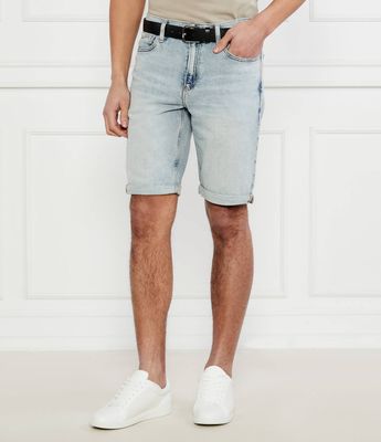 Spodenki męskie na lato Calvin Klein Jeans ze sklepu: Gomez Fashion Store w kategorii: Spodenki męskie - zdjęcie 874714-BD9-10338_CJ252M000116196