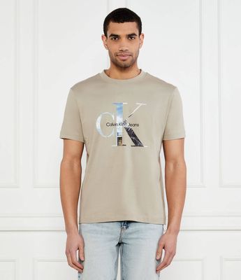 T-shirt męski Calvin Klein Jeans ze sklepu: Gomez Fashion Store w kategorii: T-shirty męskie - zdjęcie 874714-BD9-10338_CJ252M000130W65