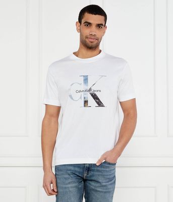 Calvin Klein Jeans - T-shirt męski na wiosnę ze sklepu: Gomez Fashion Store w kategorii: T-shirty męskie - zdjęcie 874714-BD9-10338_CJ252M000130210