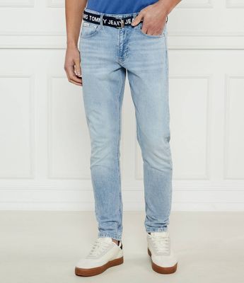 Jeansy męskie eleganckie Calvin Klein Jeans ze sklepu: Gomez Fashion Store w kategorii: Jeansy męskie - zdjęcie 874714-BD9-10338_CJ252M000151196