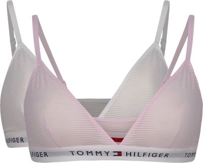 Biustonosz w paski Tommy Hilfiger ze sklepu: Gomez Fashion Store w kategorii: Biustonosze - zdjęcie 874714-BD9-10338_TU252W000018N13