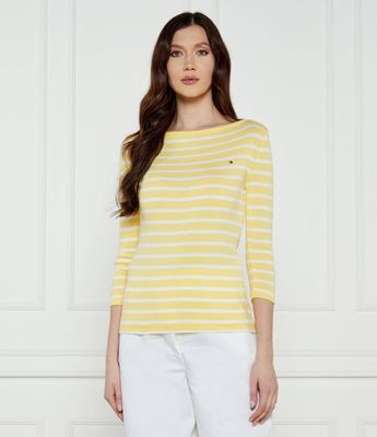 Bluzka damska casualowa na wiosnę Tommy Hilfiger ze sklepu: Gomez Fashion Store w kategorii: Bluzki damskie - zdjęcie 874714-BD9-10338_TH252W000165P45