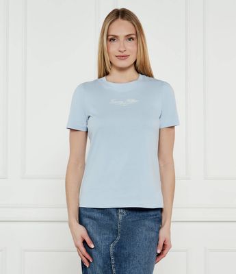 Bluzka damska na wiosnę Tommy Hilfiger ze sklepu: Gomez Fashion Store w kategorii: Bluzki damskie - zdjęcie 874714-BD9-10338_TH252W000167G36