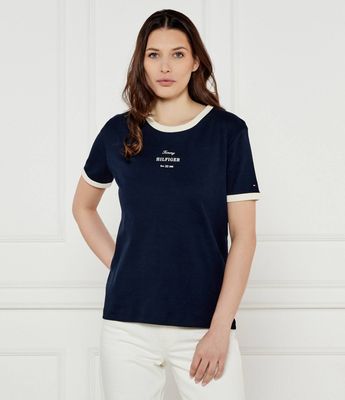 Bluzka damska casual Tommy Hilfiger ze sklepu: Gomez Fashion Store w kategorii: Bluzki damskie - zdjęcie 874714-BD9-10338_TH252W000172F71