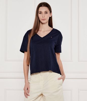 Bluzka damska na wiosnę Tommy Hilfiger ze sklepu: Gomez Fashion Store w kategorii: Bluzki damskie - zdjęcie 874714-BD9-10338_TH252W000174F71