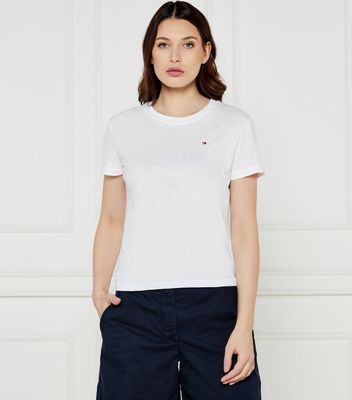 Bluzka damska na wiosnę Tommy Hilfiger ze sklepu: Gomez Fashion Store w kategorii: Bluzki damskie - zdjęcie 874714-BD9-10338_TH252W000175H83