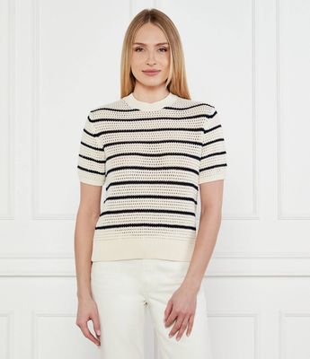 Sweter damski zimowy Tommy Hilfiger ze sklepu: Gomez Fashion Store w kategorii: Swetry damskie - zdjęcie 874714-BD9-10338_TH252W000178E33