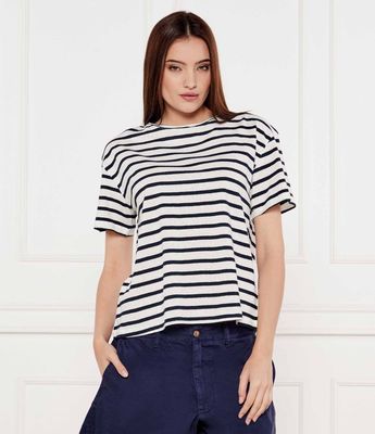 Bluzka damska na wiosnę Tommy Hilfiger ze sklepu: Gomez Fashion Store w kategorii: Bluzki damskie - zdjęcie 874714-BD9-10338_TH252W000181I46