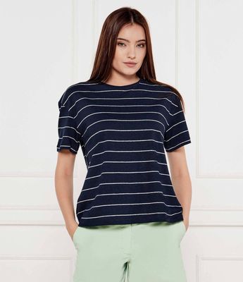 Bluzka damska wiosenna Tommy Hilfiger ze sklepu: Gomez Fashion Store w kategorii: Bluzki damskie - zdjęcie 874714-BD9-10338_TH252W000181K86