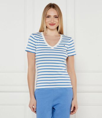 Tommy Hilfiger - Bluzka damska ze sklepu: Gomez Fashion Store w kategorii: Bluzki damskie - zdjęcie 874714-BD9-10338_TH252W000163K81