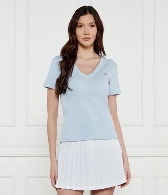 Bluzka damska wiosenna Tommy Hilfiger ze sklepu: Gomez Fashion Store w kategorii: Bluzki damskie - zdjęcie 874714-BD9-10338_TH252W000163G36