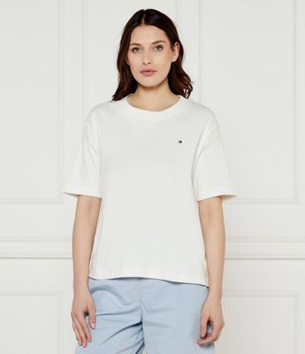Bluzka damska wiosenna Tommy Hilfiger ze sklepu: Gomez Fashion Store w kategorii: Bluzki damskie - zdjęcie 874714-BD9-10338_TH252W000173F31