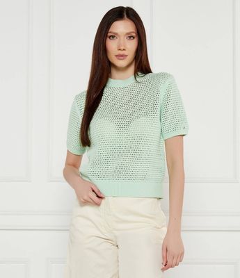 Bluzka damska na wiosnę Tommy Hilfiger ze sklepu: Gomez Fashion Store w kategorii: Bluzki damskie - zdjęcie 874714-BD9-10338_TH252W000178P48