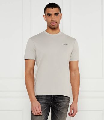 T-shirt męski na wiosnę casual Calvin Klein ze sklepu: Gomez Fashion Store w kategorii: T-shirty męskie - zdjęcie 874714-BD9-10338_CK252M000075D09