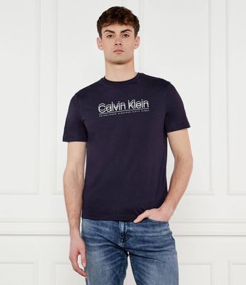 T-shirt męski młodzieżowy Calvin Klein ze sklepu: Gomez Fashion Store w kategorii: T-shirty męskie - zdjęcie 874714-BD9-10338_CK252M000080227