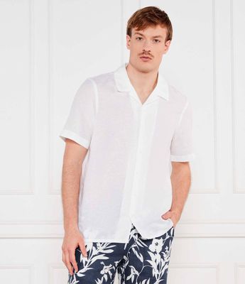 Koszula męska wiosenna Calvin Klein ze sklepu: Gomez Fashion Store w kategorii: Koszule męskie - zdjęcie 874714-BD9-10338_CK252M000093C88