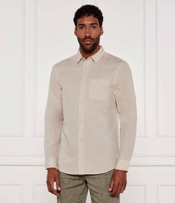 Koszula męska na wiosnę Calvin Klein ze sklepu: Gomez Fashion Store w kategorii: Koszule męskie - zdjęcie 874714-BD9-10338_CK252M000100576