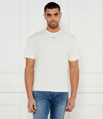 T-shirt męski casual Calvin Klein ze sklepu: Gomez Fashion Store w kategorii: T-shirty męskie - zdjęcie 874714-BD9-10338_CK252M000115C91