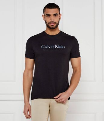Calvin Klein - T-shirt męski na wiosnę ze sklepu: Gomez Fashion Store w kategorii: T-shirty męskie - zdjęcie 874714-BD9-10338_CK252M000130A23