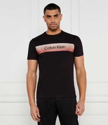 T-shirt męski Calvin Klein ze sklepu: Gomez Fashion Store w kategorii: T-shirty męskie - zdjęcie 874714-BD9-10338_CK252M000131A23