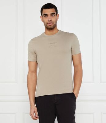 T-shirt męski casualowy Calvin Klein ze sklepu: Gomez Fashion Store w kategorii: T-shirty męskie - zdjęcie 874714-BD9-10338_CK252M000135C83