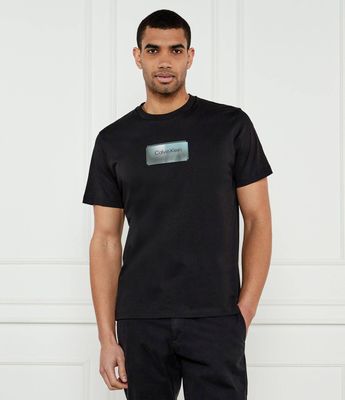 T-shirt męski na wiosnę Calvin Klein ze sklepu: Gomez Fashion Store w kategorii: T-shirty męskie - zdjęcie 874714-BD9-10338_CK252M000136A23