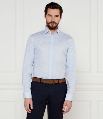 Calvin Klein - Koszula męska z klasycznym kołnierzykiem ze sklepu: Gomez Fashion Store w kategorii: Koszule męskie - zdjęcie 874714-BD9-10338_CK252M000142262