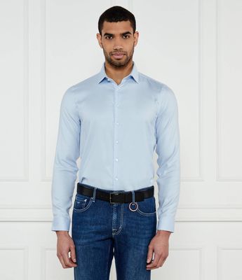 Koszula męska z klasycznym kołnierzykiem Calvin Klein ze sklepu: Gomez Fashion Store w kategorii: Koszule męskie - zdjęcie 874714-BD9-10338_CK252M000143B63