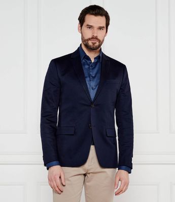 Marynarka męska elegancka jesienna Calvin Klein ze sklepu: Gomez Fashion Store w kategorii: Marynarki męskie - zdjęcie 874714-BD9-10338_CK252M000167227