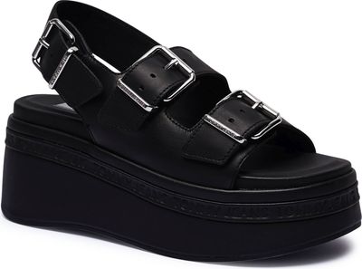 Sandały damskie eleganckie Tommy Jeans ze sklepu: Gomez Fashion Store w kategorii: Sandały damskie - zdjęcie 874714-BD9-10338_TM252W000043D44