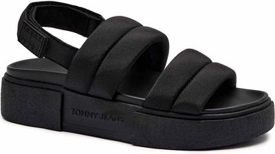 Sandały damskie na lato Tommy Jeans ze sklepu: Gomez Fashion Store w kategorii: Sandały damskie - zdjęcie 874714-BD9-10338_TM252W000044D44