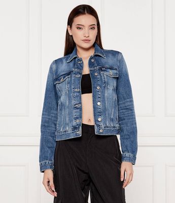 Tommy Jeans - Kurtka damska casual na wiosnę ze sklepu: Gomez Fashion Store w kategorii: Kurtki damskie - zdjęcie 874714-BD9-10338_TM252W000059D69