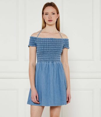 Tommy Jeans - Sukienka wiosenna ze sklepu: Gomez Fashion Store w kategorii: Sukienki - zdjęcie 874714-BD9-10338_TM252W000072D22