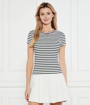 Tommy Jeans - Bluzka damska casual ze sklepu: Gomez Fashion Store w kategorii: Bluzki damskie - zdjęcie 874714-BD9-10338_TM252W000073F95