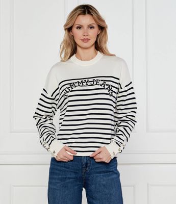 Sweter damski na zimę Tommy Jeans ze sklepu: Gomez Fashion Store w kategorii: Swetry damskie - zdjęcie 874714-BD9-10338_TM252W000087A13