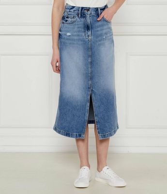Spódnica Tommy Jeans ze sklepu: Gomez Fashion Store w kategorii: Spódnice - zdjęcie 874714-BD9-10338_TM252W000116D77