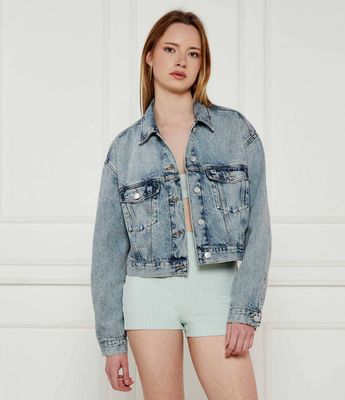 Kurtka damska wiosenna Tommy Jeans ze sklepu: Gomez Fashion Store w kategorii: Kurtki damskie - zdjęcie 874714-BD9-10338_TM252W000123D77