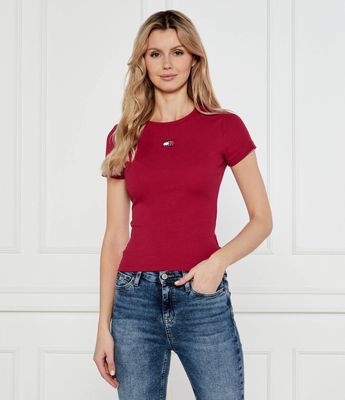 Bluzka damska casual Tommy Jeans ze sklepu: Gomez Fashion Store w kategorii: Bluzki damskie - zdjęcie 874714-BD9-10338_TM252W000074F97