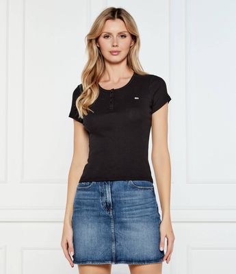 Bluzka damska casualowa Tommy Jeans ze sklepu: Gomez Fashion Store w kategorii: Bluzki damskie - zdjęcie 874714-BD9-10338_TM252W000125D44